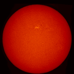 Image of Sun's chromosphere