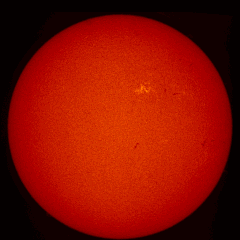 Image of Sun's chromosphere