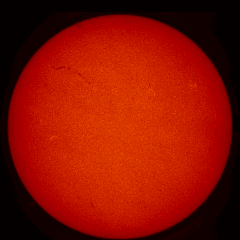 Image of Sun's chromosphere