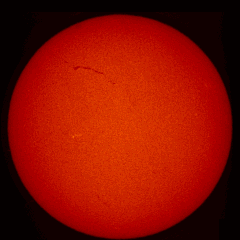 Image of Sun's chromosphere