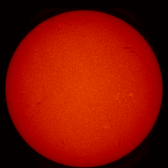 Image of Sun's chromosphere