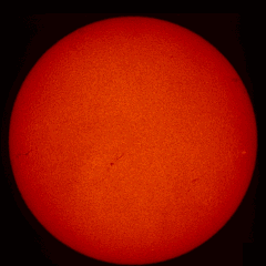 Image of Sun's chromosphere