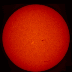 Image of Sun's chromosphere