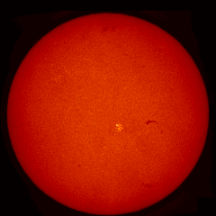 Image of Sun's chromosphere