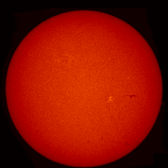 Image of Sun's chromosphere