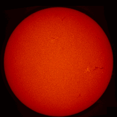 Image of Sun's chromosphere