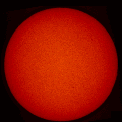 Image of Sun's chromosphere