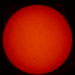 Image of Sun's chromosphere