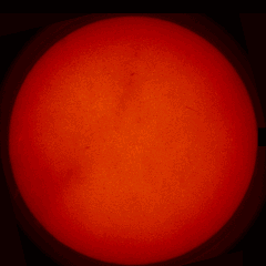 Image of Sun's chromosphere