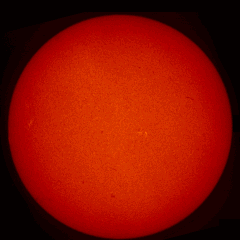 Image of Sun's chromosphere