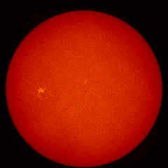 Image of Sun's chromosphere