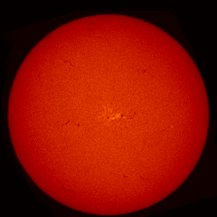 Image of Sun's chromosphere