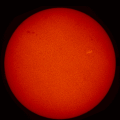 Image of Sun's chromosphere