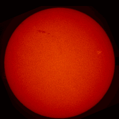 Image of Sun's chromosphere