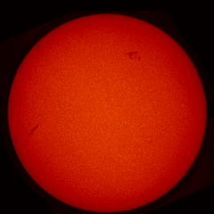 Image of Sun's chromosphere