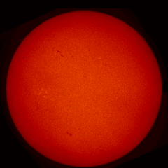 Image of Sun's chromosphere