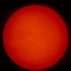 Image of Sun's chromosphere