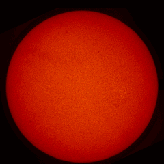 Image of Sun's chromosphere