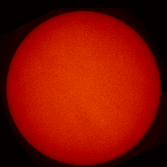 Image of Sun's chromosphere