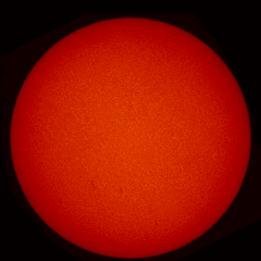 Image of Sun's chromosphere