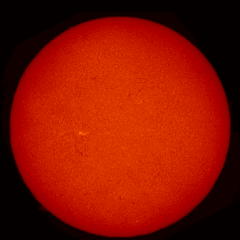 Image of Sun's chromosphere