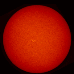 Image of Sun's chromosphere