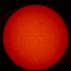 Image of Sun's chromosphere