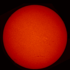 Image of Sun's chromosphere