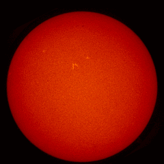 Image of Sun's chromosphere