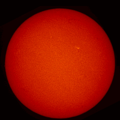 Image of Sun's chromosphere