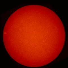 Image of Sun's chromosphere