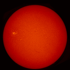 Image of Sun's chromosphere