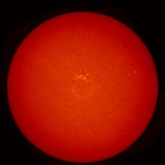 Image of Sun's chromosphere