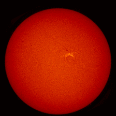 Image of Sun's chromosphere