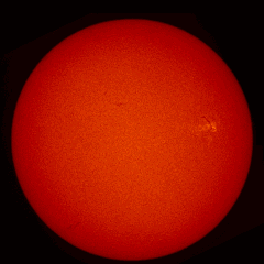 Image of Sun's chromosphere