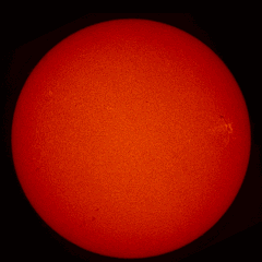 Image of Sun's chromosphere