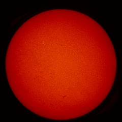 Image of Sun's chromosphere