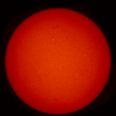 Image of Sun's chromosphere