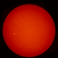 Image of Sun's chromosphere