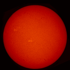 Image of Sun's chromosphere