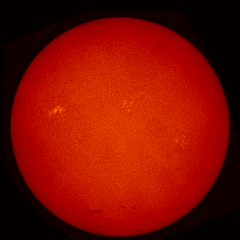 Image of Sun's chromosphere