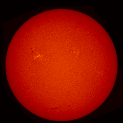 Image of Sun's chromosphere