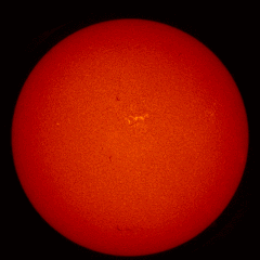 Image of Sun's chromosphere