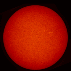 Image of Sun's chromosphere