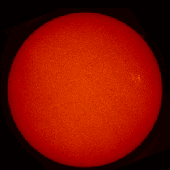 Image of Sun's chromosphere