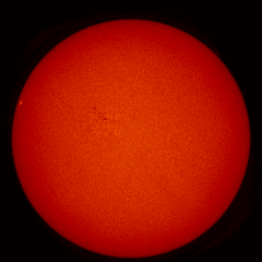 Image of Sun's chromosphere