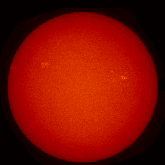 Image of Sun's chromosphere