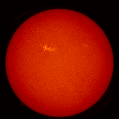 Image of Sun's chromosphere