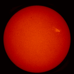 Image of Sun's chromosphere