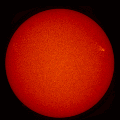 Image of Sun's chromosphere